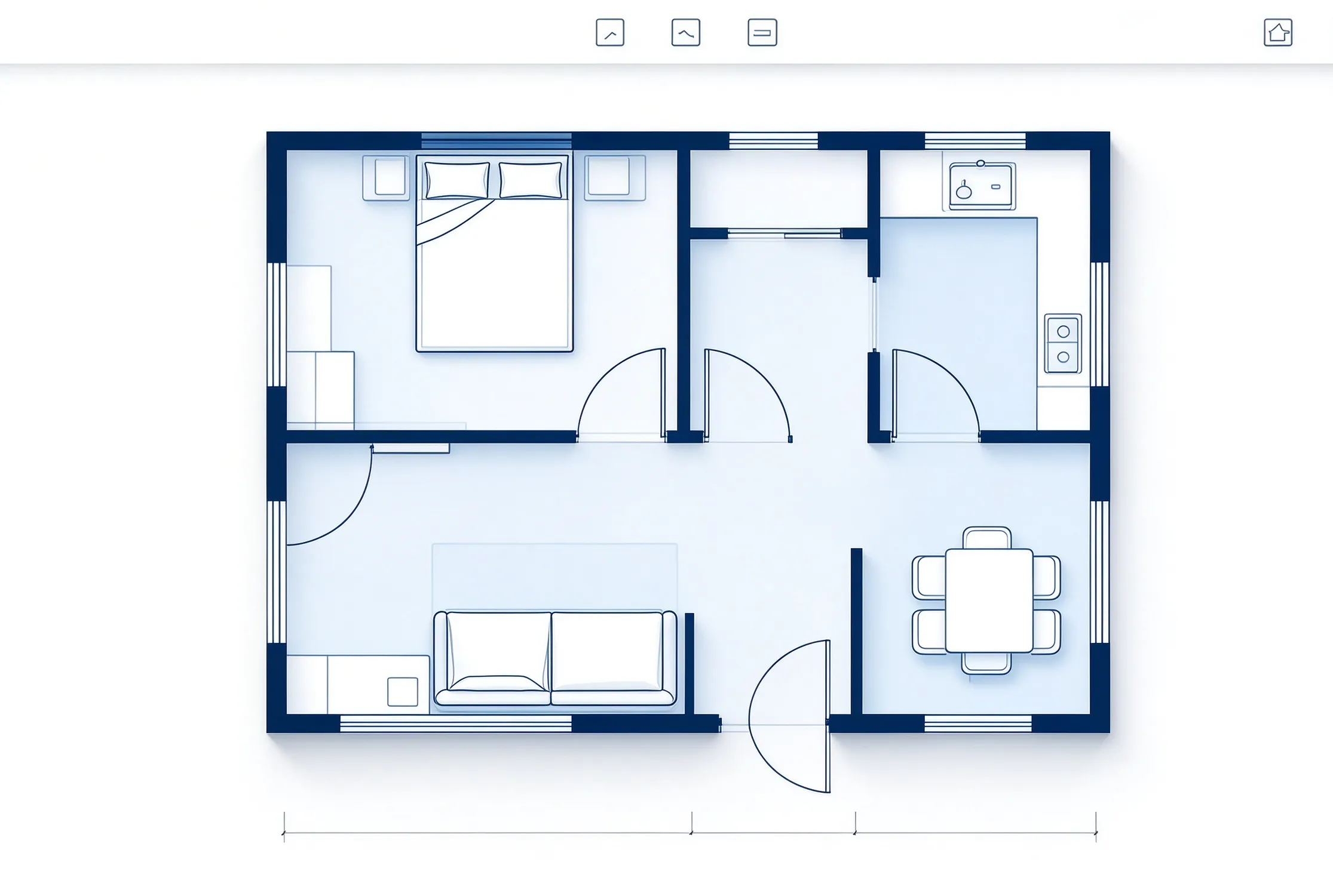 Guide the layout without a long form