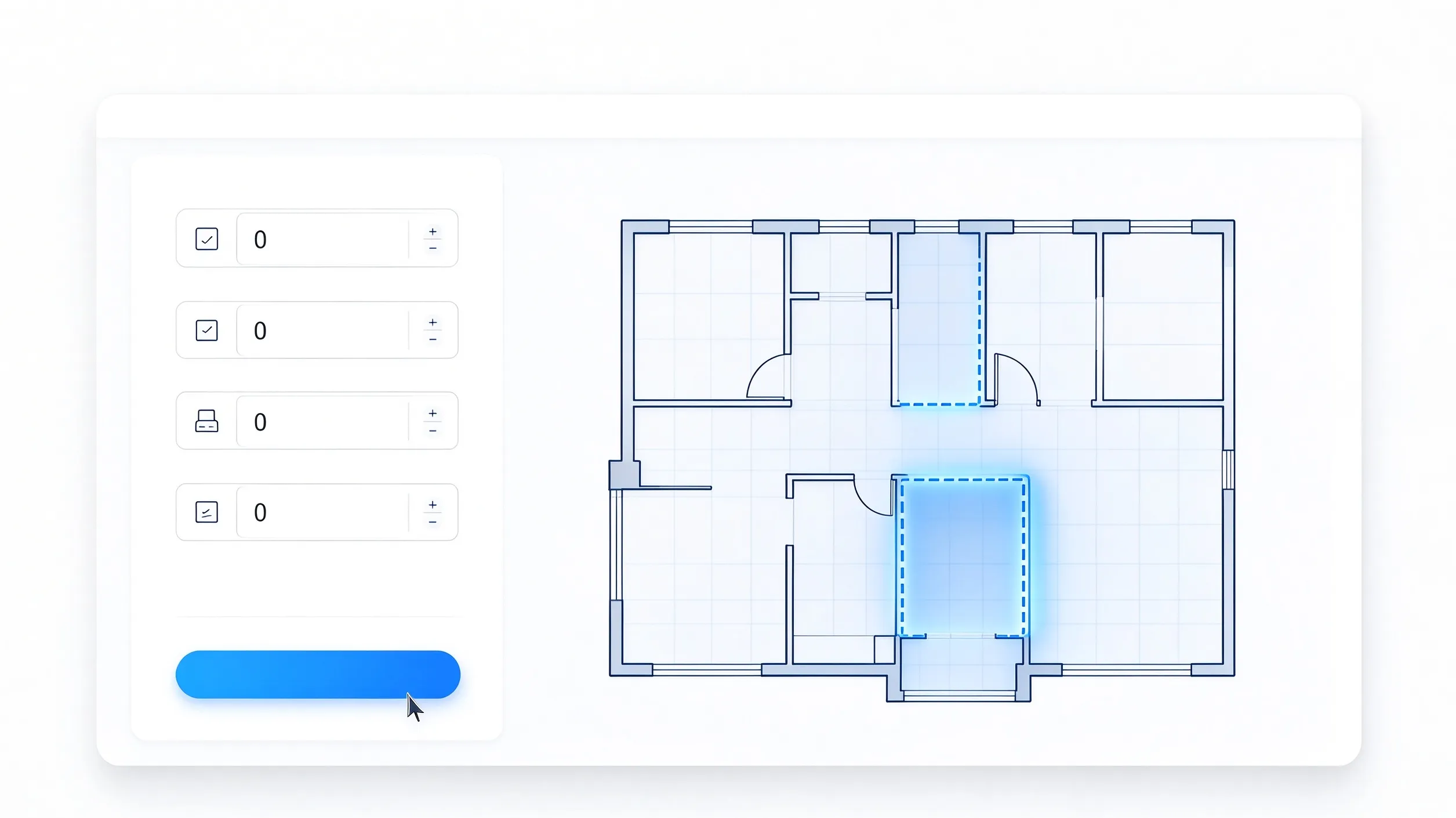 Generate the first layout, then refine it