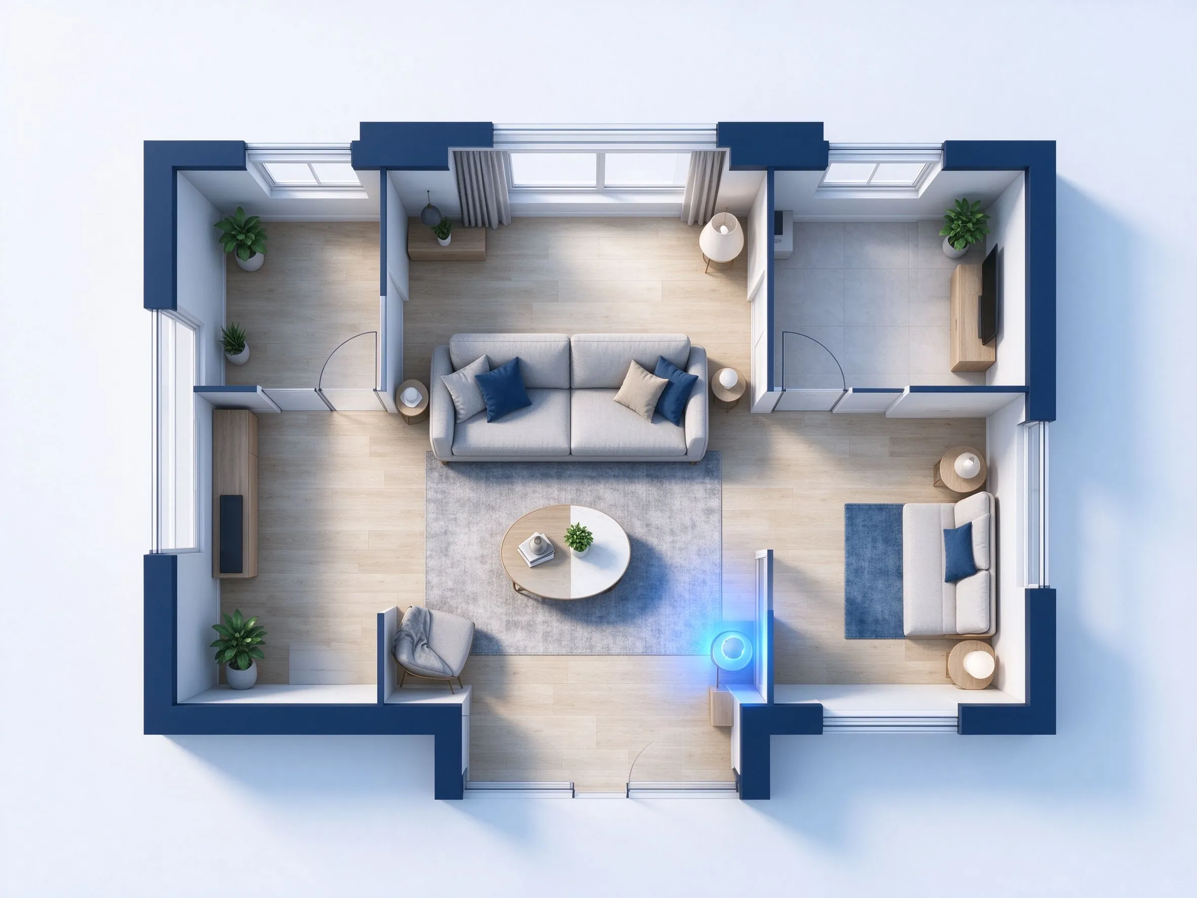 Edit only the part of the floor plan that needs attention