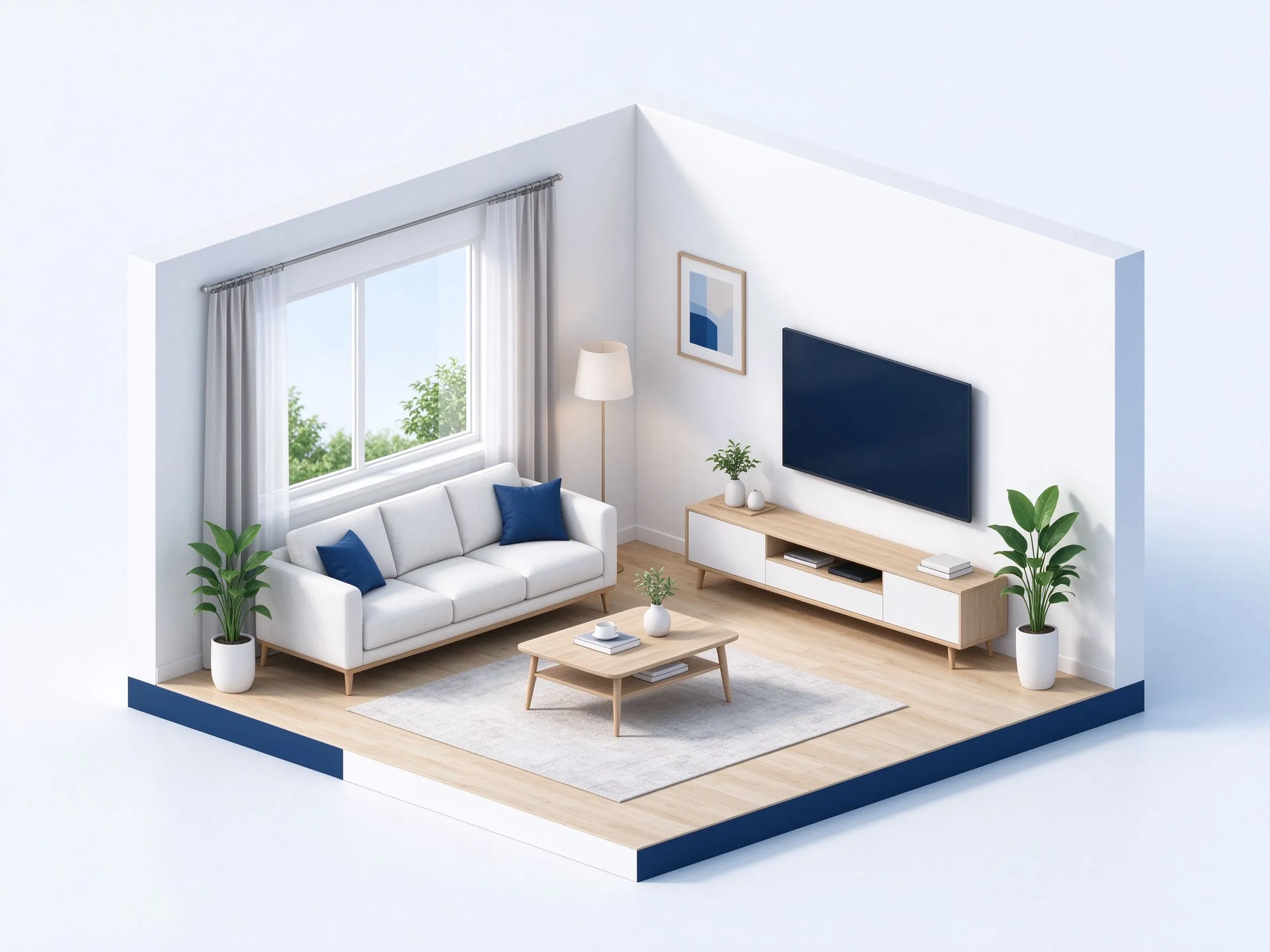Add a Three-Seat Sofa
