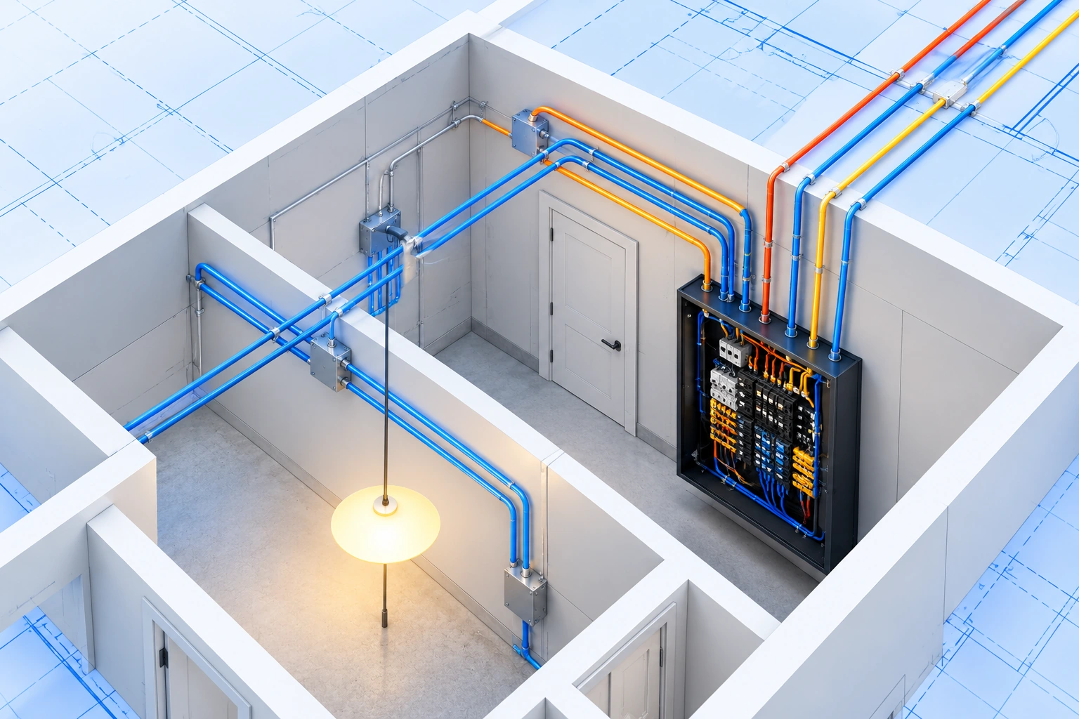 Inclua os detalhes elétricos específicos do projeto
