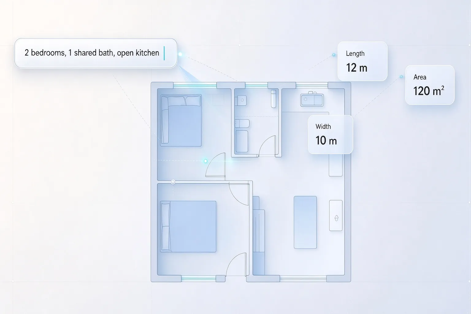 Describe your space in plain language