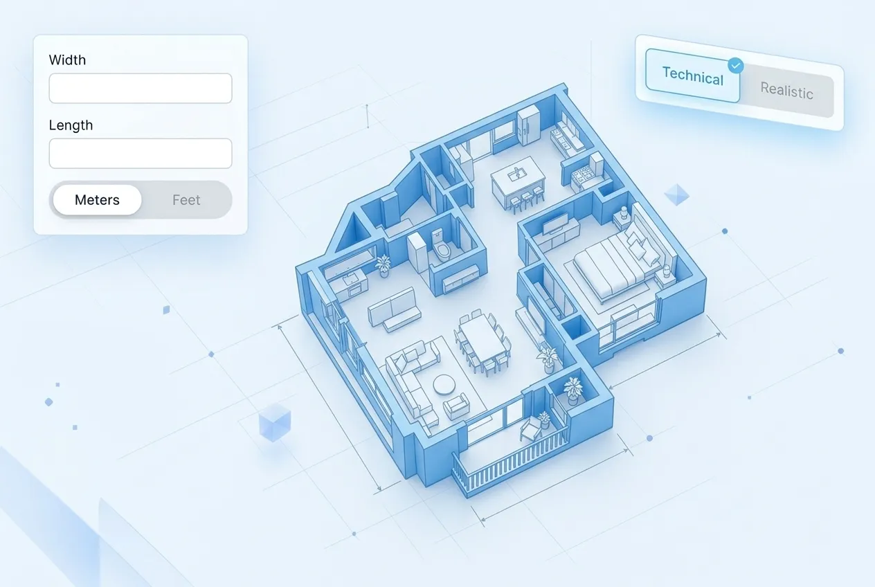 Set the size before you generate