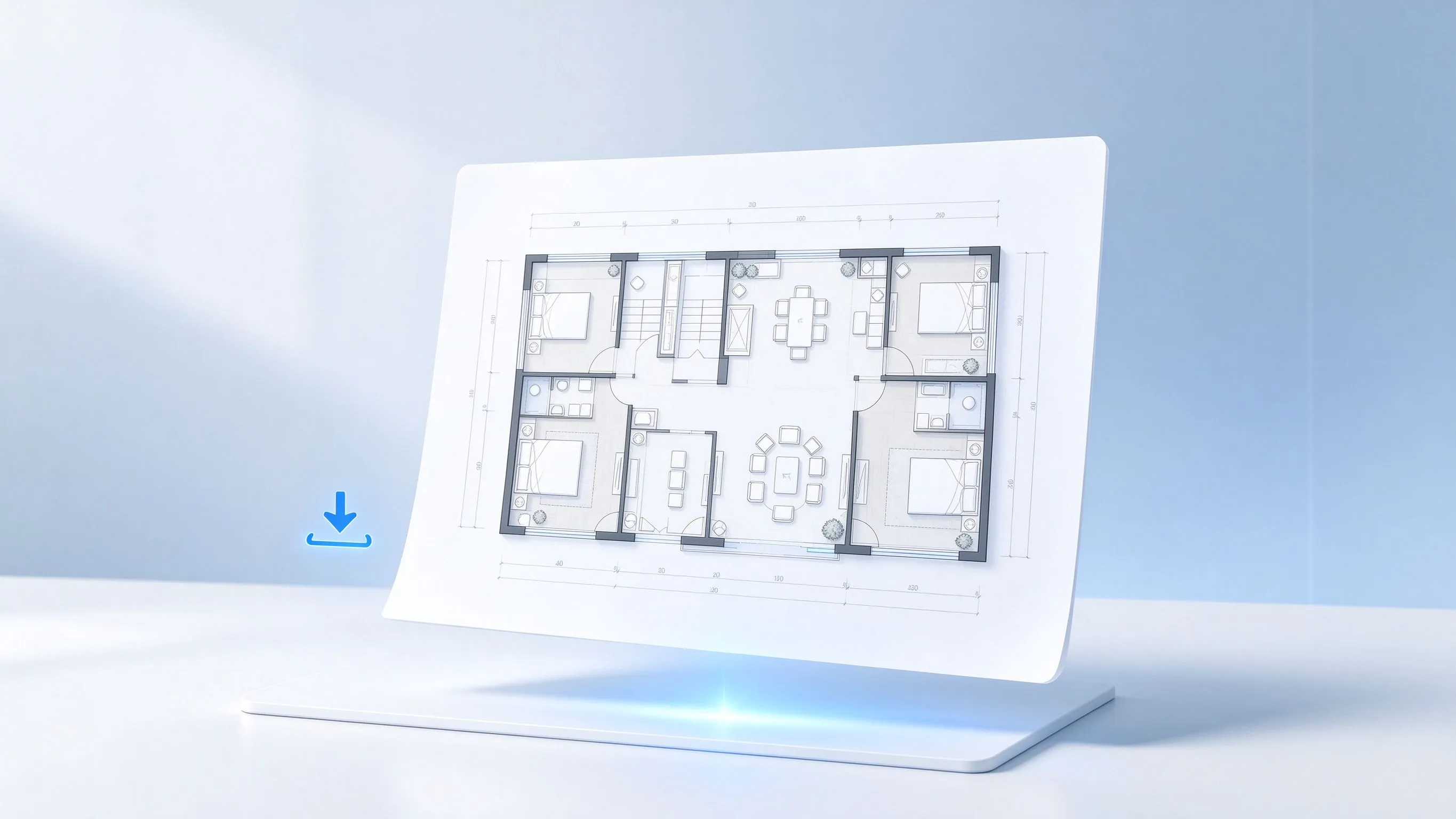 Upload the floor plan