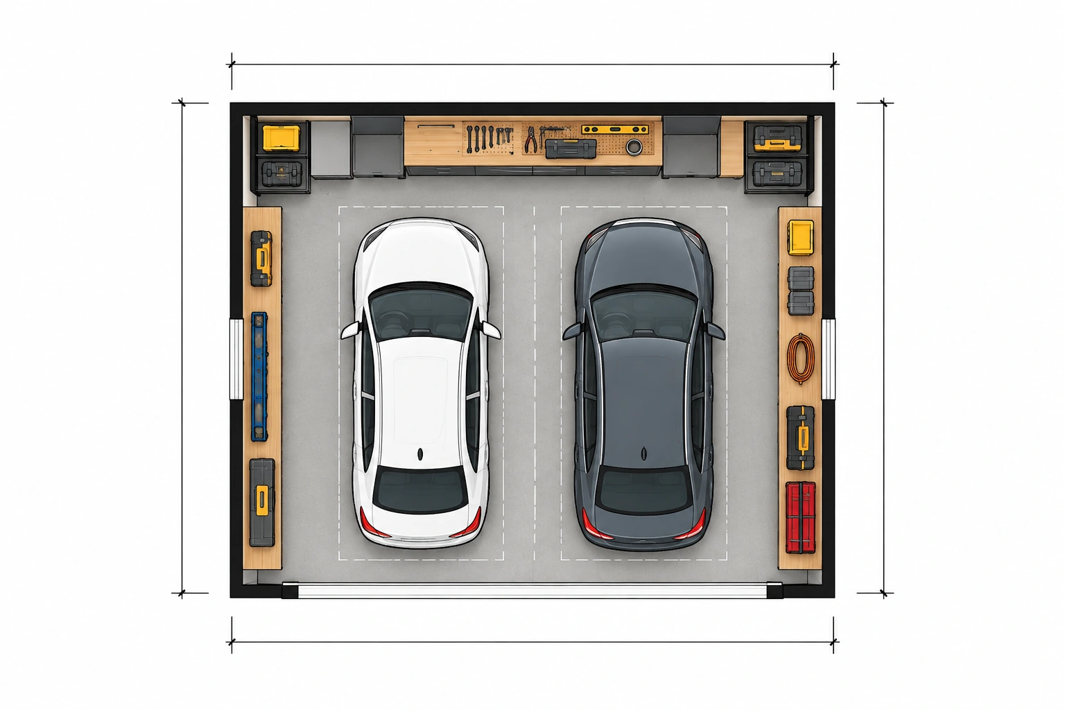 2-Car Garage