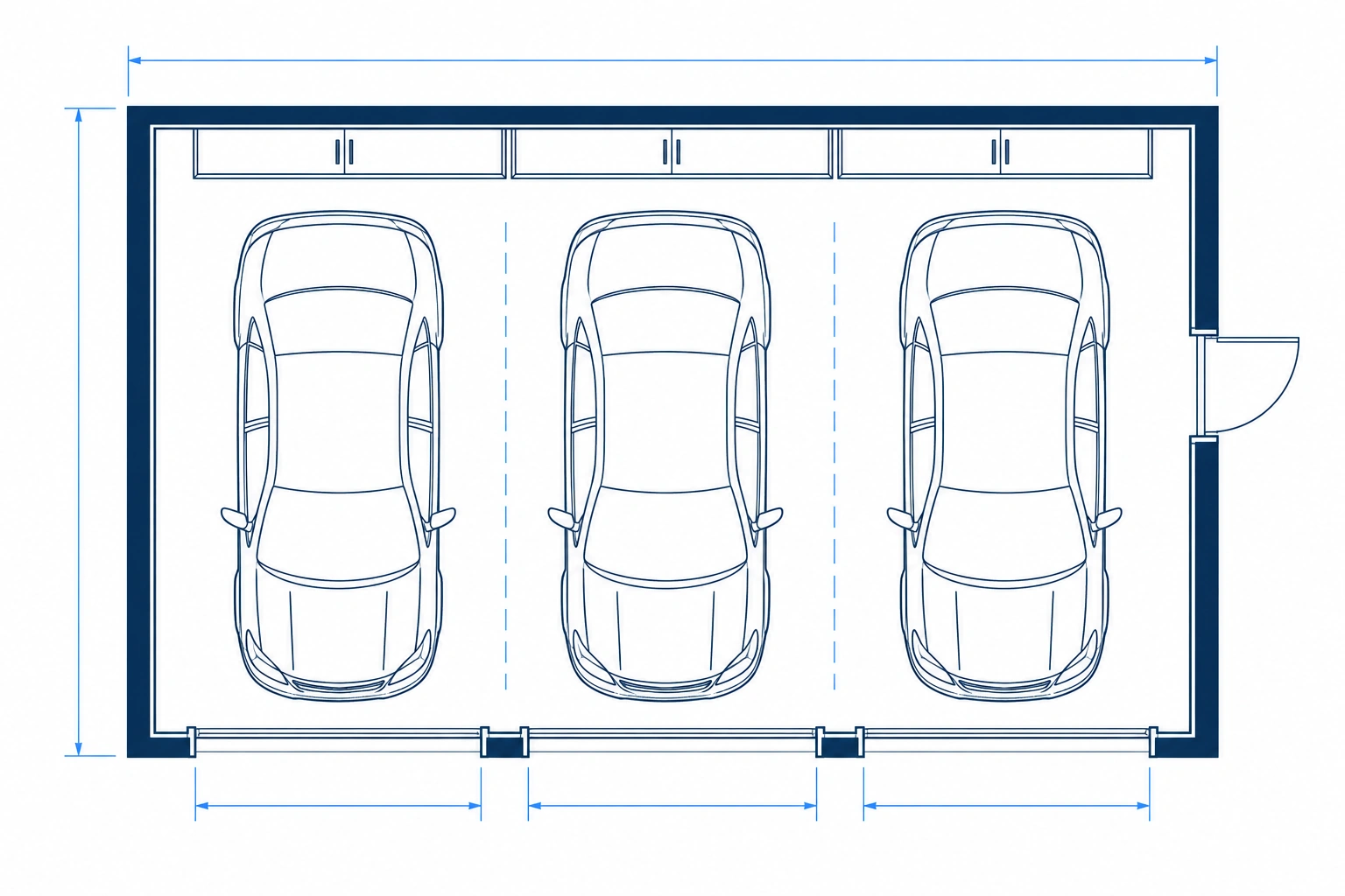 3-Car Garage
