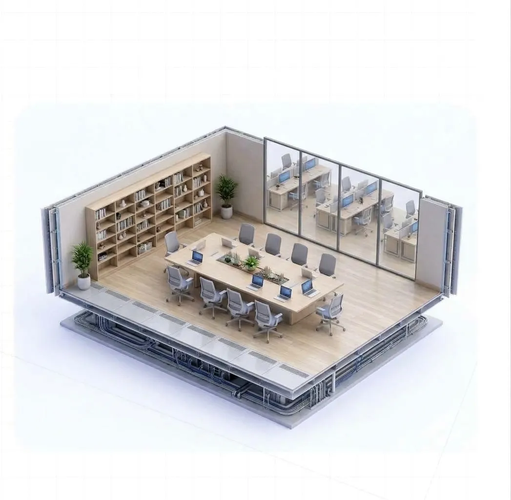 Start with area, team size, and meeting needs